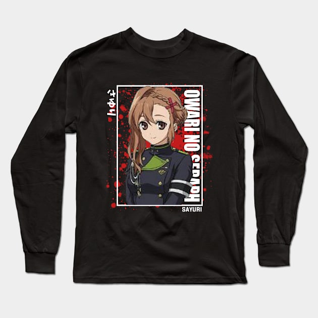 Sayuri Hanayori - Owari no Seraph Long Sleeve T-Shirt by Otaku Emporium